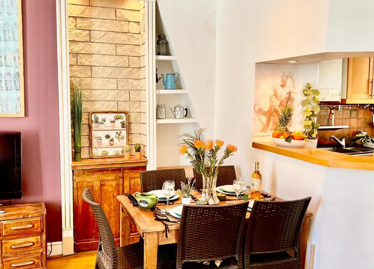 Appartement De 3 P, Baroque Et Vues Sur Toits Du Marais Paris Apartment