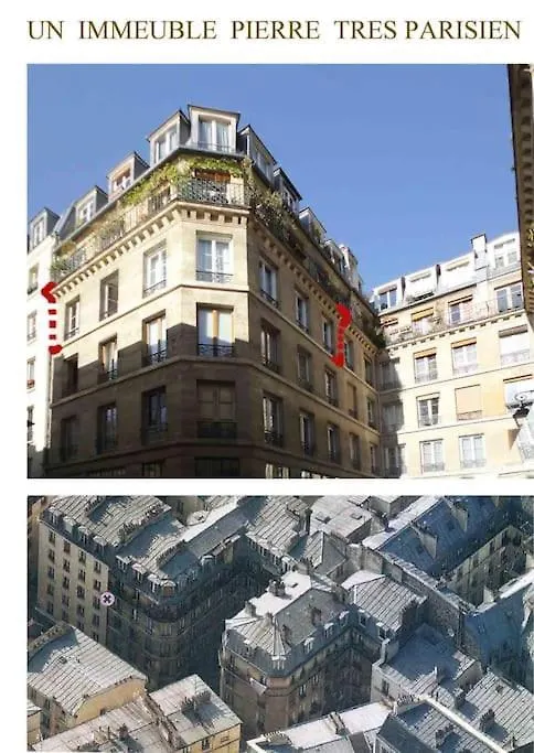 Appartement De 3 P, Baroque Et Vues Sur Toits Du Marais Paris Apartment